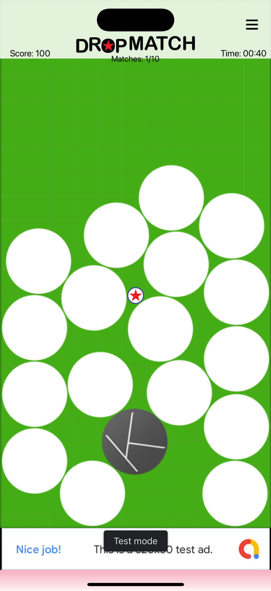 Drop Match gameplay screenshot
