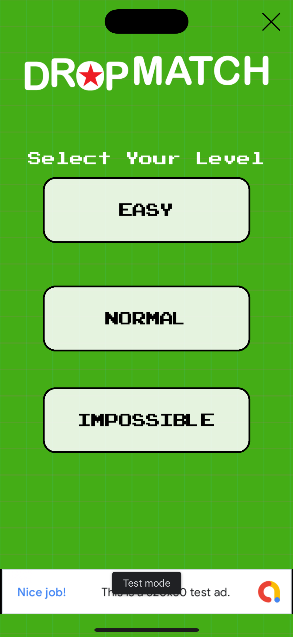 Level select